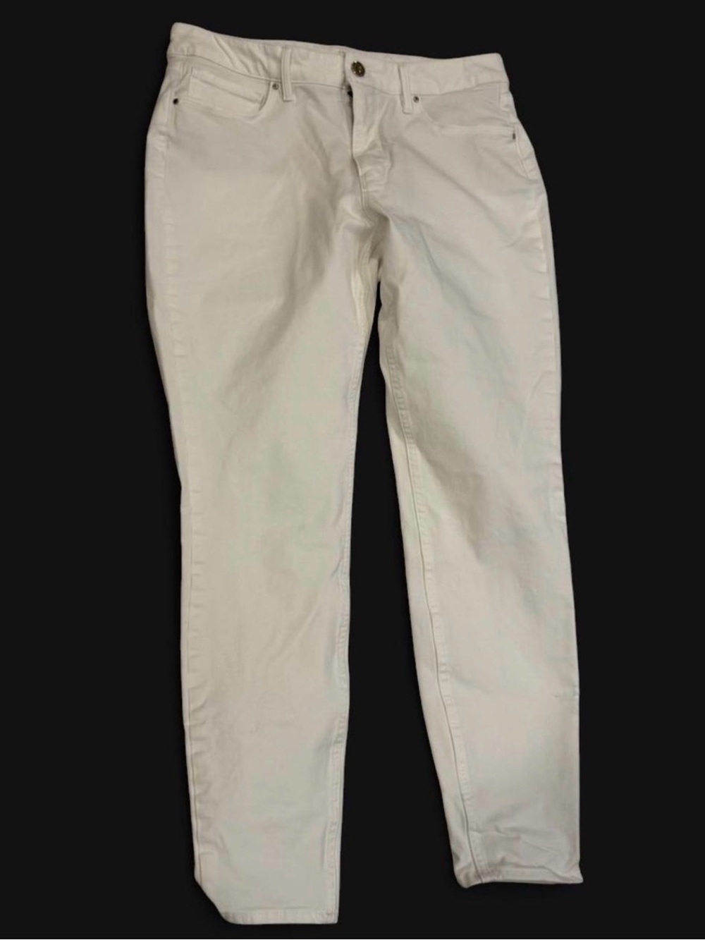 White House Black Market  White Sculpt Jeans